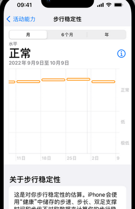 宁江iPhone手机维修如何在iPhone开启'步行稳定性通知'