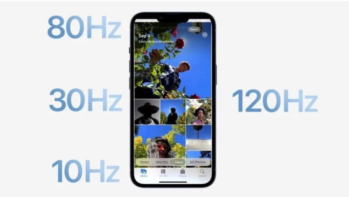 宁江苹果14维修分享iPhone 14有高刷吗 