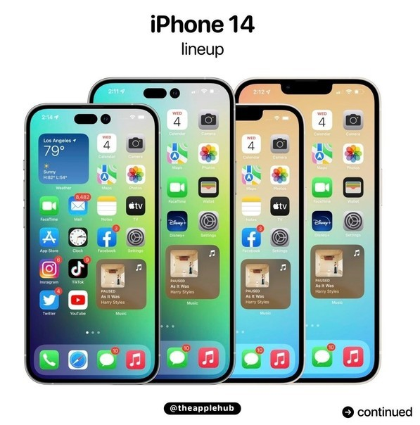 宁江苹果14维修分享iPhone 14全家福 
