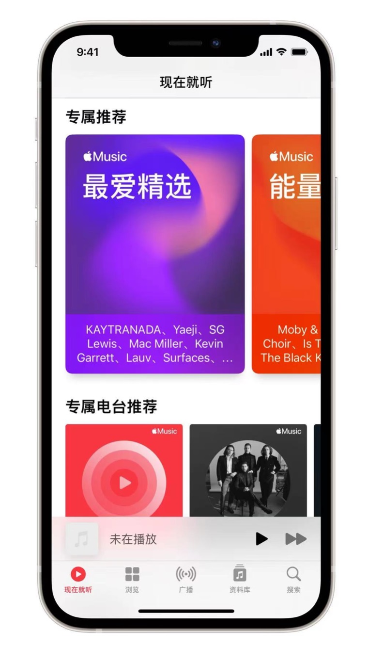 宁江苹果手机维修分享iOS 14.5 Apple Music 新功能 