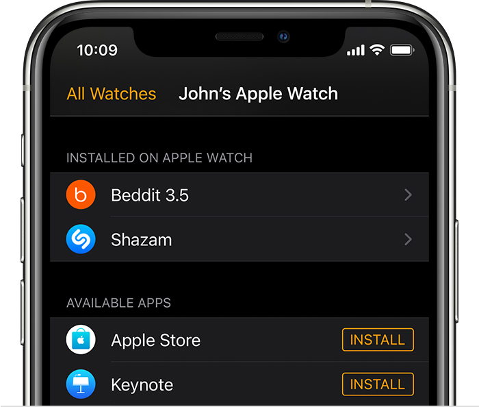 宁江苹果手机维修分享如何在 Apple Watch 上下载应用 