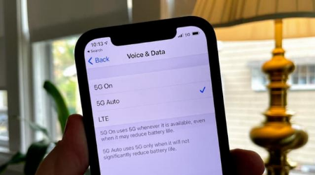 宁江苹果手机维修分享iPhone 12如何打开或关闭5G网络 